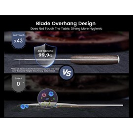 SYOKAMI Steak Knives Set Of 8, 4.8 Inch High-Carbon Japanese Stainless Steel Non-serrated Steak Knife With Wood Handle, Damascus Pattern Full Tang Design, Razor-Sharp Dinner Knives With Gift Box