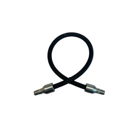 72" Long X 1/4" Hydraulic Hose Assembly, 1/4" Male Pipe Fittings