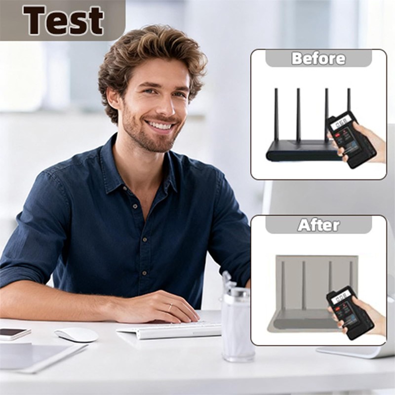 WiFi Router Cover, WiFi RF Blocking Wireless, Blocks 5G Protective