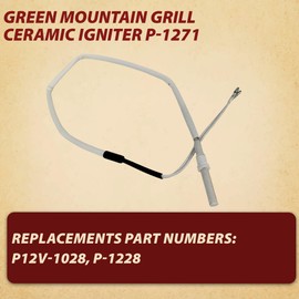 GMG Green Mountain Grills 12v Prime Ceramic Pellet Grill Igniter for Daniel Boone, Ledge, Jim Bowie, Peak P-1271