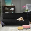 U-NICE HOME Futon Sofa Covers Reversible Sofa Slipcover Armless Cover