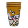 Dependable Industries inc. Essentials 3-Pack Retro Style Plastic Popcorn Containers