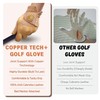 Copper Tech Women's Golf Gloves with Ball Marker - Ladies