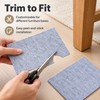 2-Pack Self-Adhesive Felt Furniture Pads - Cut-to-Fit Floor Protectors for