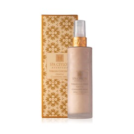 Spa Ceylon Coco Virgen - Leche Limpiadora Suave 3,38 Onzas Líquidas (Paquete De 1)