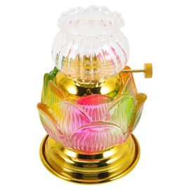 WOONEKY Vintage Oil Lantern Portable Kerosene Lamp Exquisite Craft for Home Ambiance