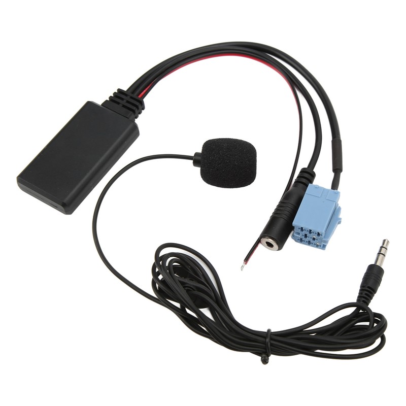 Bluetooth5.0 AUX IN Cable 3.5mm Jack ISO 8Pin 7 607