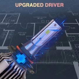 SHENKENUO For Toyota 4Runner Sport Utility 4.0L 2010-2021 LED Headlight Fog Light Bulb Kit