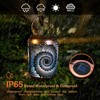 Solar Lanterns Outdoor Hanging Lantern Metal Waterproof LED Lantern with