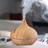 Aroma Essential Oil Diffuser, JoySusie 500ml Wood Grain Ultrasonic Cool