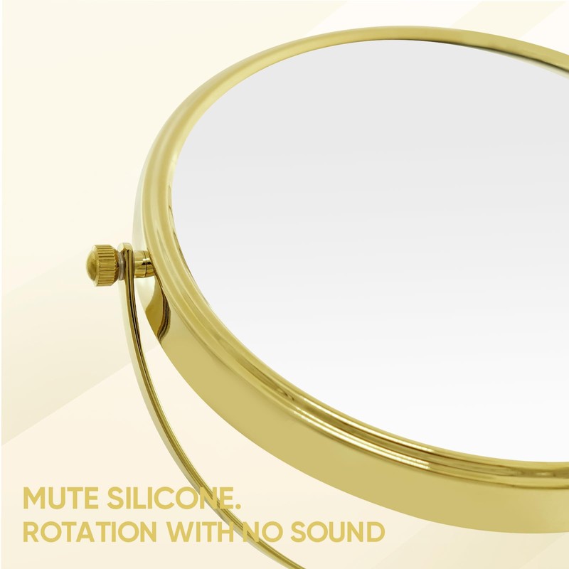Nicesail Table Mirror 1X 10X Magnifying Mirror Double Sided, Vanity