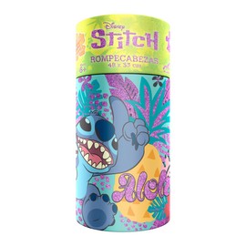 Novelty Corp Rompecabezas Infantil Stitch 60 Piezas, Cilindro