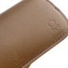 SAKAE F-20 TR700 Genuine Leather Glasses Case, Braun