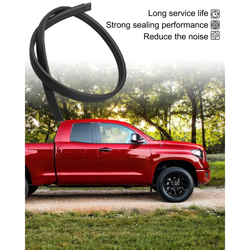 Roof Drip Molding Fit for Toyota Tundra Double Cab 2007-2020,