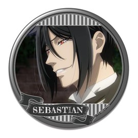 TV Anime Black Butler - Boarding School - Can Badge Sebastian Michaelis H KBAN-K016-m08