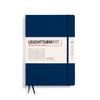 LEUCHTTURM1917 366179 Notebook Composition (B5), Hardcover, 219 Numbered Pages, Navy,