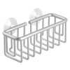 InterDesign Metro Rustproof Aluminum Suction Sponge Holder for Kitchen Sink