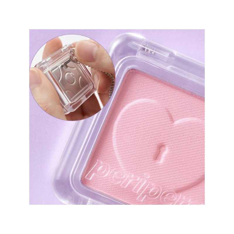 PERIPERA Heart Pocket Single Shadow 2color Set, Color1#$%Color2:M12 Carving with