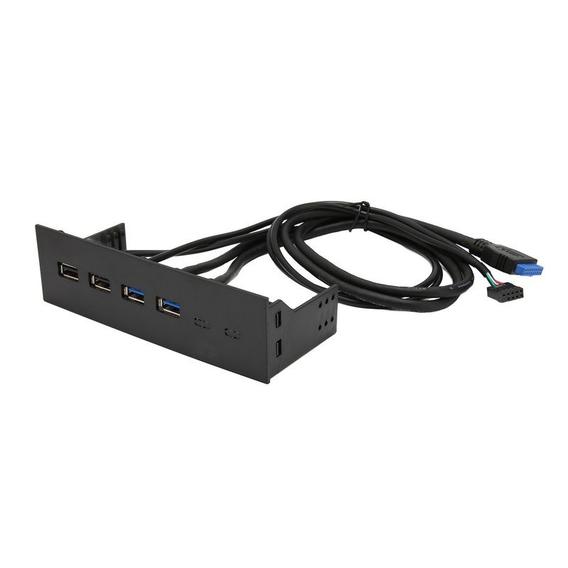 5.25in USB 3.0 Front Panel Hub 4 Ports 5Gbps High