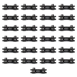 USPEEDA 25pcs 3/8" Chainsaw Chain Repair Kits for 3/8-LP Type 91 Master Link Tie Straps Woodland 34LP 30LP 30LR Carlton N4C N1C