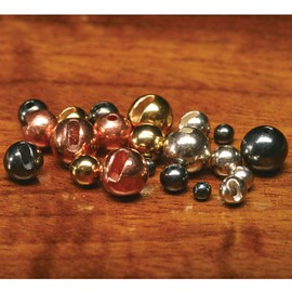 Hareline Slotted Tungsten Beads 5/32" Rainbow