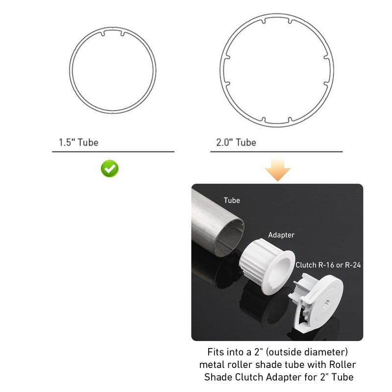 Roll Ease R-Series R16 Roller Shade Clutch (R16C53) – Compatible