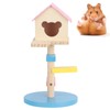 Hamster Loft Toy Wooden Durable Odorless Hamster House Climbing Ladders
