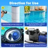 7.5k-20k Gallons Blue Pool Unit Replacement Mineral Cartridge Compatible with
