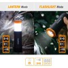 EverBrite 2 Packs 2-in-1 Mini Lanterns Flashlights 3 Modes LED