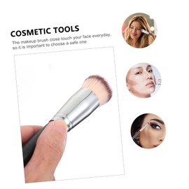 WOONEKY Essential Makeup Tools 1pc Foundation Brush 2pc Concealer Brushes for Women