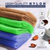 UJFQBH 3 Pieces African Bath Sponge African Net Long Net