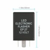 5-Pin EP27 FL27 LED Flasher Relay Decoder 12V Fix Turn