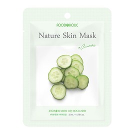 Foodaholic Nature Skin Cucumber Mask Pack / 푸드어홀릭 네이처스킨 오이 마스크팩