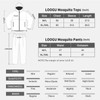 LOOGU Mosquito Suits, Net Bug Pants & Jacket Hood Sets
