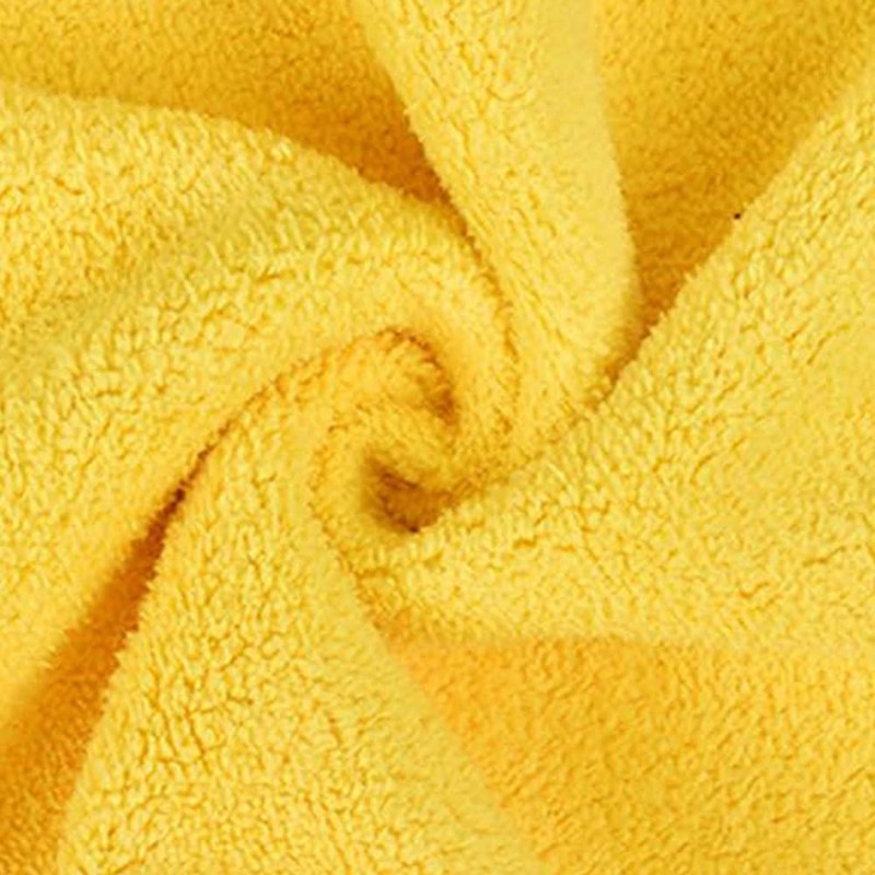 6PCS 800GSM Microfibre Car Drying Towel Cleaning Cloth Microfiber Glass