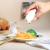 Bicuzat Ceramic Polar Bears Pattern Salt & Pepper Shakers Set,