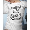 miKalino Baby Bodysuit with Saying for Boys Girls Unisex Long