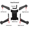 RC Drone Left/Right Front Arm Plastic Arm Replacement Repair Parts
