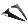 Pair Rear Window Splitter Spoiler Side Wing Cover for 3