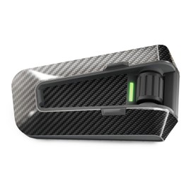 MC MOTOPARTS Protective Cover Decal Wrap Sticker 2 pcs Carbon Fiber Compatible with CARDO Packtalk Edge
