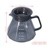 Tomotato Glass Coffee Pot, 400 ml/600 ml, Heat-Resistant Coffee Server,