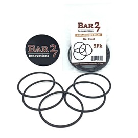 5 PACK Replacement Drive Belts for Dr Cool Pro - Dan & Darci Series Rock Tumbler