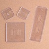 Square multi-case with replaceable acrylic holder Double-sided holder 125x55 2ea
