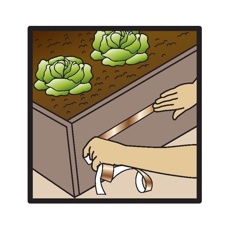 GONZO 9001 Copper Stopper Slug & Snail Barrier & Rodent