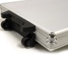 1000 Count Rolling Aluminum Poker Chips Set Storage Case New