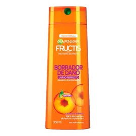 Shampoo Garnier Fructis Borrador de Daño con Biotina Largo Perfecto 350ml
