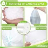 4-5 Gallon Trash Bags Small Garbage Bags Bathroom Trash Can