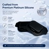 3D Silicone Single Eye Patch - Reusable Contoured Monocular Eye