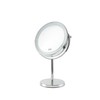 Rechargeable Lighted Makeup Vanity Mirror with Magnification, 8 Inch Double