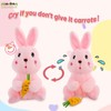 Talking Bunny Repeats What You Say Peek-A-Boo Toy , Stuffed